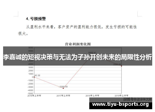 李嘉诚的短视决策与无法为子孙开创未来的局限性分析